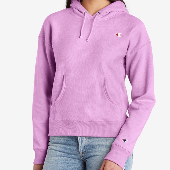 champion paper orchid hoodie